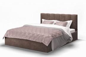 Кровать Элен 1600*2000 Rock 05 (коричневый) в Губахе - gubaha.ok-mebel.com | фото