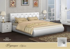 Кровать Флоренция 1400 (серия Норма) + основание + опоры в Губахе - gubaha.ok-mebel.com | фото