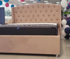 Кровать Франческа + Решетка+ПМ (1800) *БЕЗ ДНА в Губахе - gubaha.ok-mebel.com | фото 2