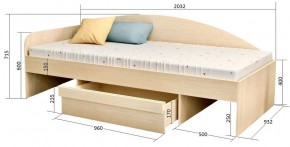 Кровать Изгиб в Губахе - gubaha.ok-mebel.com | фото 2