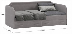 Кровать Кантри ТД-308.12.02 в Губахе - gubaha.ok-mebel.com | фото 3