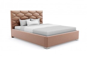Кровать Коралл интерьерная +основание (140х200) в Губахе - gubaha.ok-mebel.com | фото