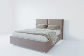 Кровать Корсика с ПМ 1600 (велюр серый) в Губахе - gubaha.ok-mebel.com | фото 2