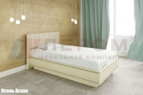 Кровать КР-1011 с мягким изголовьем в Губахе - gubaha.ok-mebel.com | фото 1
