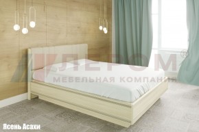 Кровать КР-1014 с мягким изголовьем в Губахе - gubaha.ok-mebel.com | фото 1