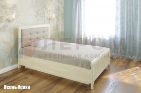 Кровать КР-1031 с мягким изголовьем в Губахе - gubaha.ok-mebel.com | фото