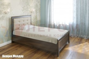 Кровать КР-1032 с мягким изголовьем в Губахе - gubaha.ok-mebel.com | фото 3