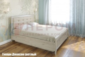 Кровать КР-1033 с мягким изголовьем в Губахе - gubaha.ok-mebel.com | фото