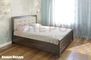 Кровать КР-1033 с мягким изголовьем в Губахе - gubaha.ok-mebel.com | фото 2