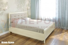 Кровать КР-1033 с мягким изголовьем в Губахе - gubaha.ok-mebel.com | фото 4