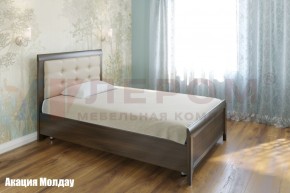 Кровать КР-2031 с мягким изголовьем в Губахе - gubaha.ok-mebel.com | фото 3