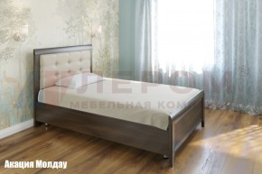 Кровать КР-2032 с мягким изголовьем в Губахе - gubaha.ok-mebel.com | фото 3