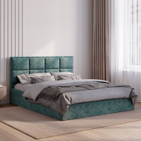 Кровать Линда КР-16 (Морская волна) 1600 в Губахе - gubaha.ok-mebel.com | фото 2