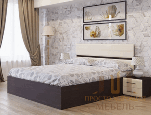 Кровать 1800 МС№1 в Губахе - gubaha.ok-mebel.com | фото 1