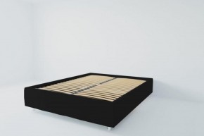 Кровать Подиум с ортопедическим основанием 800 (экокожа кольт ч) в Губахе - gubaha.ok-mebel.com | фото 2