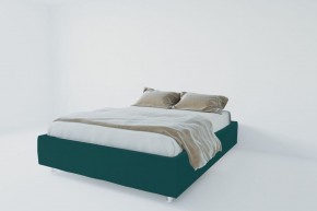 Кровать Подиум с ортопедическим основанием 800 (велюр бирюзовый) в Губахе - gubaha.ok-mebel.com | фото