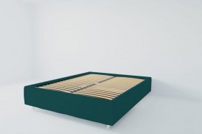 Кровать Подиум с ортопедическим основанием 800 (велюр бирюзовый) в Губахе - gubaha.ok-mebel.com | фото 2