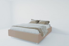 Кровать Подиум с ортопедическим основанием 800 (велюр серый) в Губахе - gubaha.ok-mebel.com | фото
