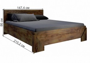 Кровать полутораспальная Саманта в Губахе - gubaha.ok-mebel.com | фото 2