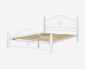 Кровать "Фортуна 1" КМД 2.01 Белая (1200*2000) (ножки-белые) с коваными элементами в Губахе - gubaha.ok-mebel.com | фото 2