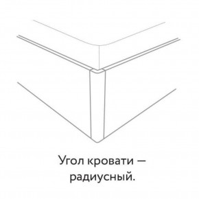 Кровать "СА-25" Александрия БЕЗ основания (МДФ/ткань) 1200х2000 в Губахе - gubaha.ok-mebel.com | фото 3