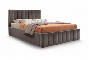 Кровать "Вена" 1400 СТАНДАРТ Вариант 3 Мора коричневый + ортопедическое основание на 5 опорах в Губахе - gubaha.ok-mebel.com | фото