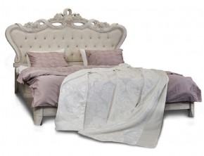 Кровать с мягким изголовьем Афина 1600 (крем корень) в Губахе - gubaha.ok-mebel.com | фото