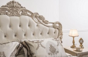 Кровать с мягким изголовьем Патрисия (1600) крем в Губахе - gubaha.ok-mebel.com | фото 5
