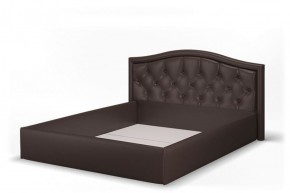 Кровать Стелла 1200 + Основание (Лесмо brown) коричневый в Губахе - gubaha.ok-mebel.com | фото 2