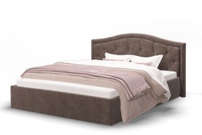 Кровать Стелла 1600*2000 Rock 05 (коричневый) в Губахе - gubaha.ok-mebel.com | фото