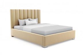 Кровать Терра Люкс интерьерная +основание (140х200) в Губахе - gubaha.ok-mebel.com | фото 6