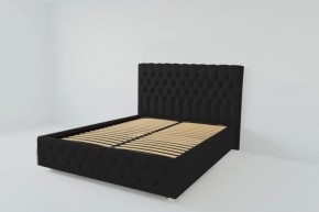 Кровать Версаль с ортопедическим основанием 800 (экокожа кольт ч) в Губахе - gubaha.ok-mebel.com | фото