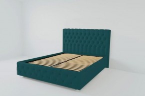 Кровать Версаль с ортопедическим основанием 800 (велюр бирюзовый) в Губахе - gubaha.ok-mebel.com | фото 1