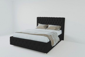 Кровать Версаль с ПМ 800 (экокожа кольт ч) в Губахе - gubaha.ok-mebel.com | фото 1