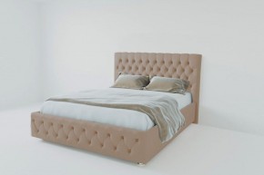 Кровать Версаль с ПМ 800 (велюр серый) в Губахе - gubaha.ok-mebel.com | фото