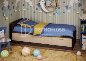 Кровать Юниор-5 ЛДСП в Губахе - gubaha.ok-mebel.com | фото