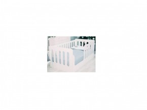 Кроватка-манеж вертикали (укороченный) без ящика в Губахе - gubaha.ok-mebel.com | фото 2