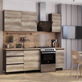 Кухня Энигма 1.6 м (венге/дуб каньон) в Губахе - gubaha.ok-mebel.com | фото
