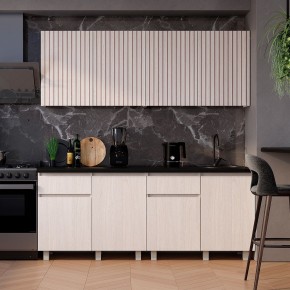 Кухня Тренд 1.0 м (Ясень белый) в Губахе - gubaha.ok-mebel.com | фото 4