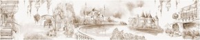 Кухонный фартук с тиснением «бетон» матовый KMB 025 (3000) в Губахе - gubaha.ok-mebel.com | фото