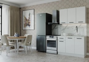 Кухонный гарнитур Белый Глянец 1200 (Стол. 26мм) в Губахе - gubaha.ok-mebel.com | фото