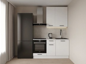 Кухонный гарнитур Белый Глянец 1600 h950 (Стол. 38мм) в Губахе - gubaha.ok-mebel.com | фото