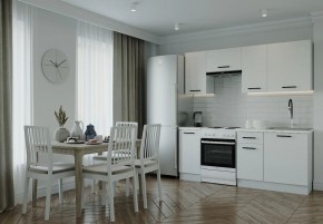 Кухонный гарнитур Белый Глянец 2000 (Стол. 38мм) в Губахе - gubaha.ok-mebel.com | фото