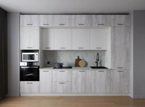 Кухонный гарнитур Бланка 3400 (Стол. 38мм) в Губахе - gubaha.ok-mebel.com | фото