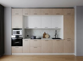Кухонный гарнитур Демо 3400 (Стол. 38мм) в Губахе - gubaha.ok-mebel.com | фото