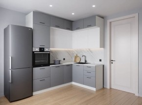 Кухонный гарнитур Элеганция  2200*1700 (Стол. 38мм) в Губахе - gubaha.ok-mebel.com | фото
