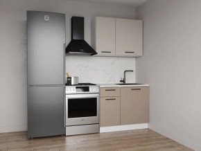 Кухонный гарнитур Каппучино 1000 (Стол. 38мм) в Губахе - gubaha.ok-mebel.com | фото