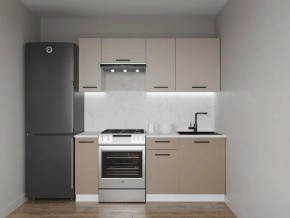 Кухонный гарнитур Каппучино 1800 (Стол. 26мм) в Губахе - gubaha.ok-mebel.com | фото