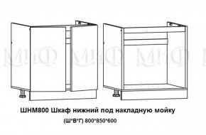 ЛИЗА-2 Кухонный гарнитур 1,6 Белый глянец холодный в Губахе - gubaha.ok-mebel.com | фото 6