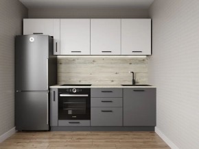 Кухонный гарнитур Меренга 2550 (Стол. 38мм) в Губахе - gubaha.ok-mebel.com | фото